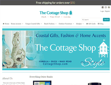 Tablet Screenshot of cottageshop.com